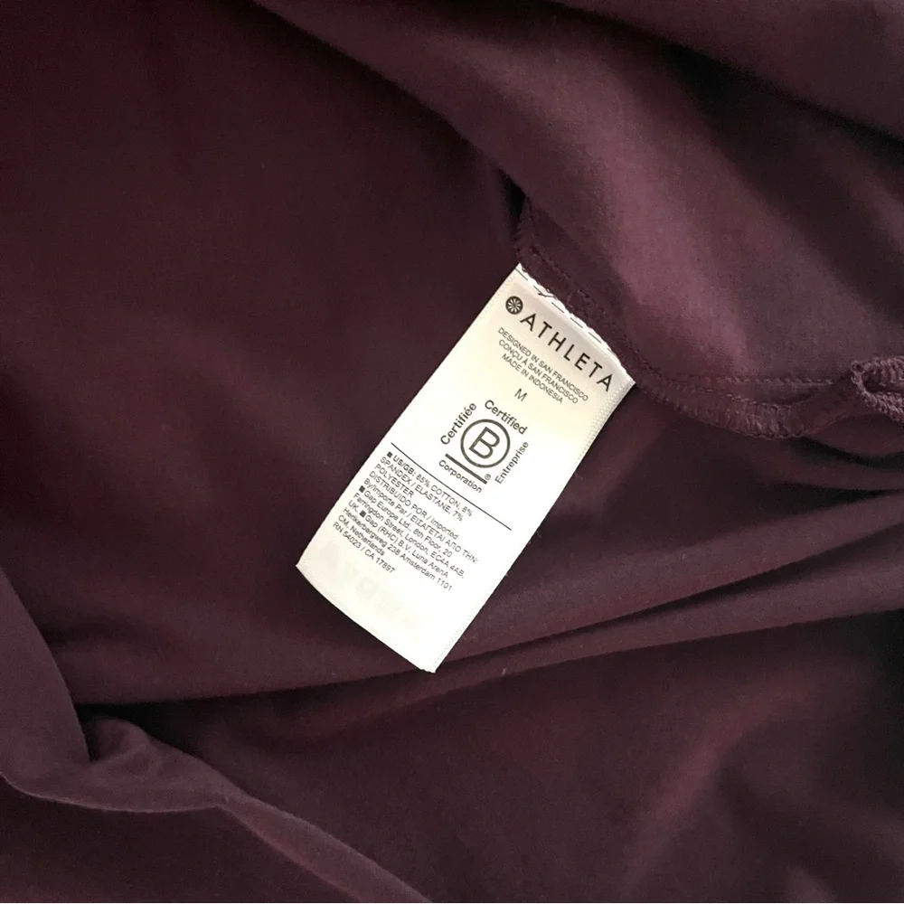 Athleta Outbound V-Neck LS Top M - Picture 8 of 9
